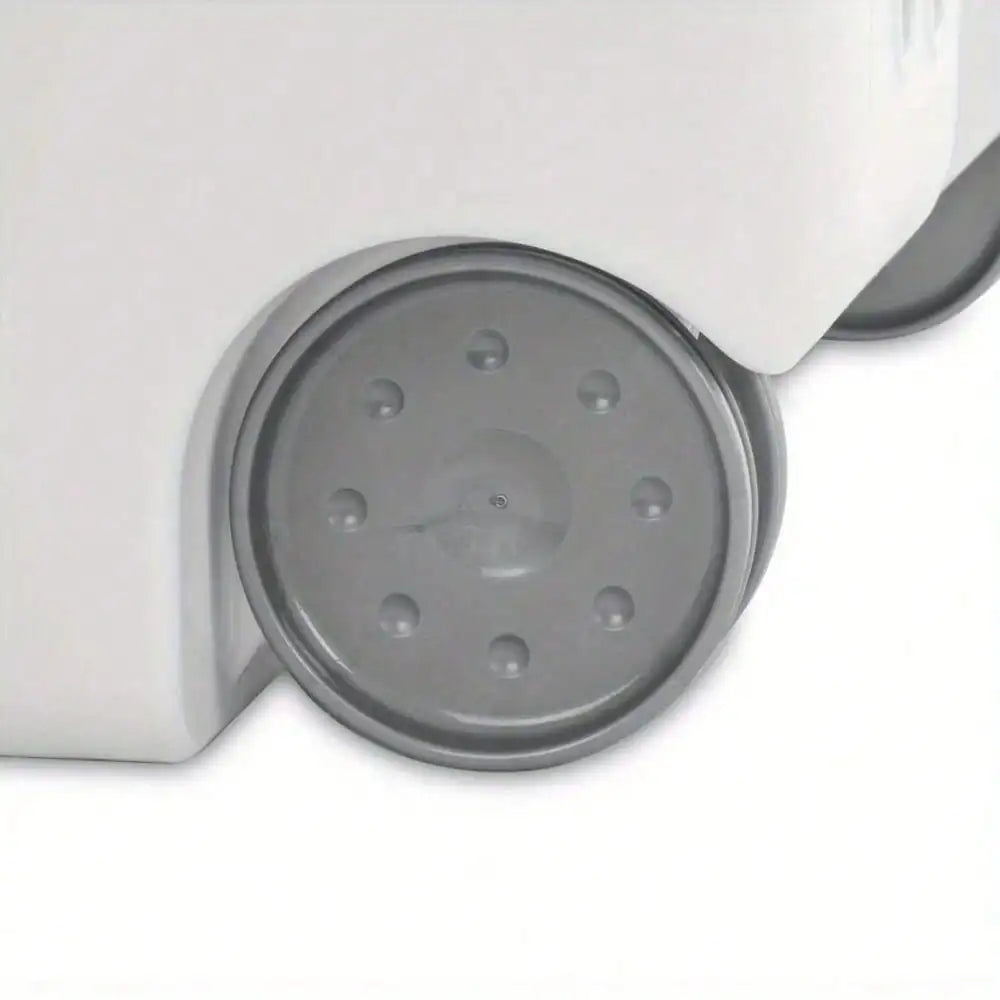 Plastic wheel laundry basket, flip design with wheels for storage  and transport clothes