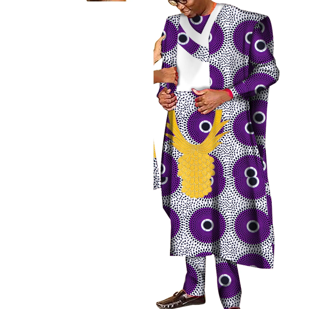 Couples African Clothes African Print Dashiki Dresses for Men Women Robe African Wedding Party Dress