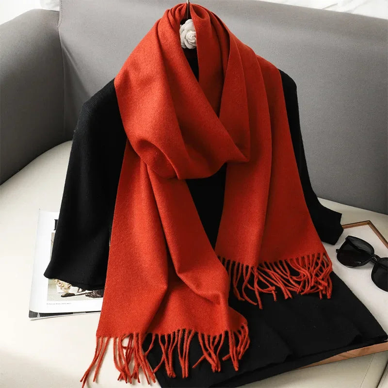 Women Winter Scarf  Cashmere Shawl  Lady Wrap
