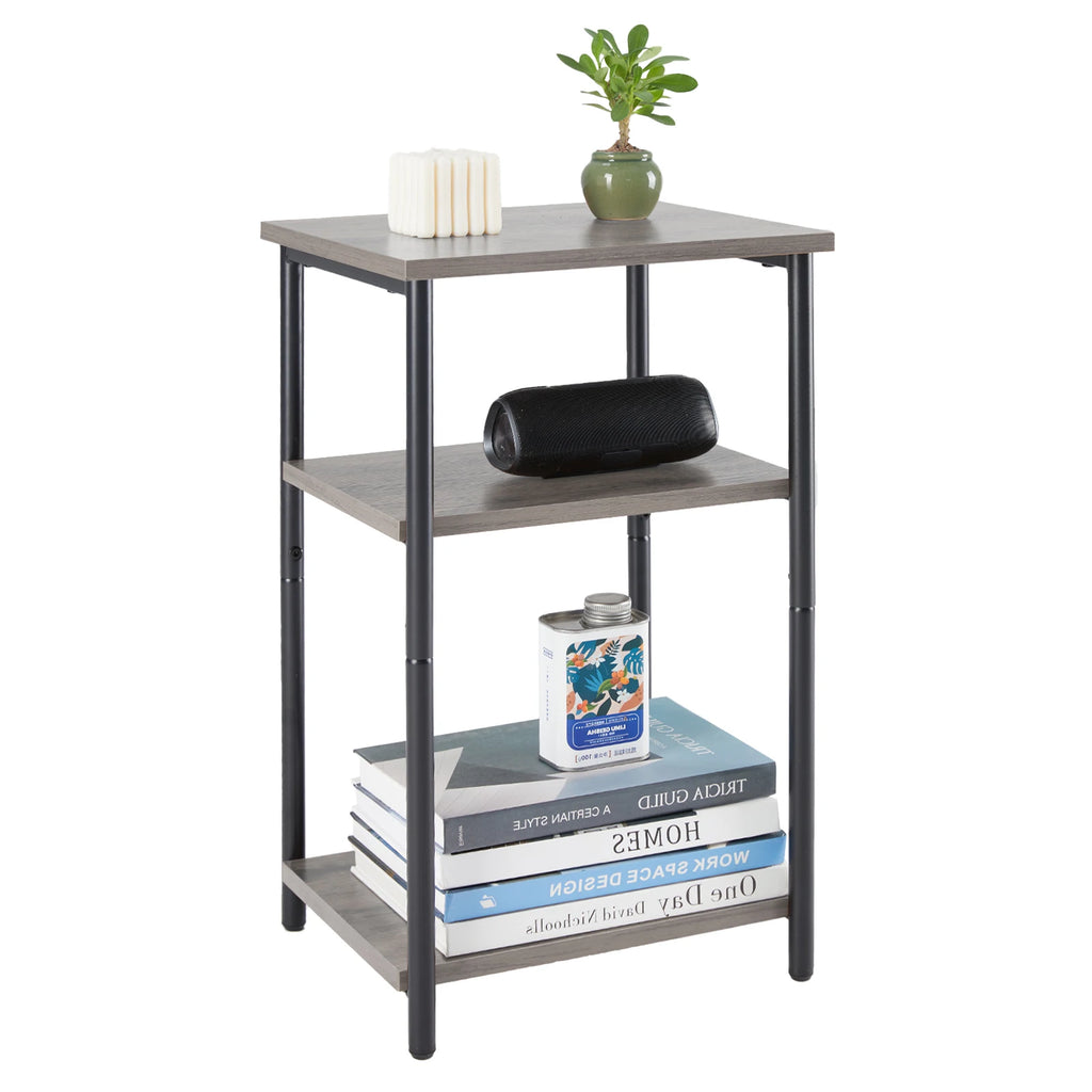 End Table Side Tables with Adjustable Feet Small Nightstand for Bedroom Living Room Office