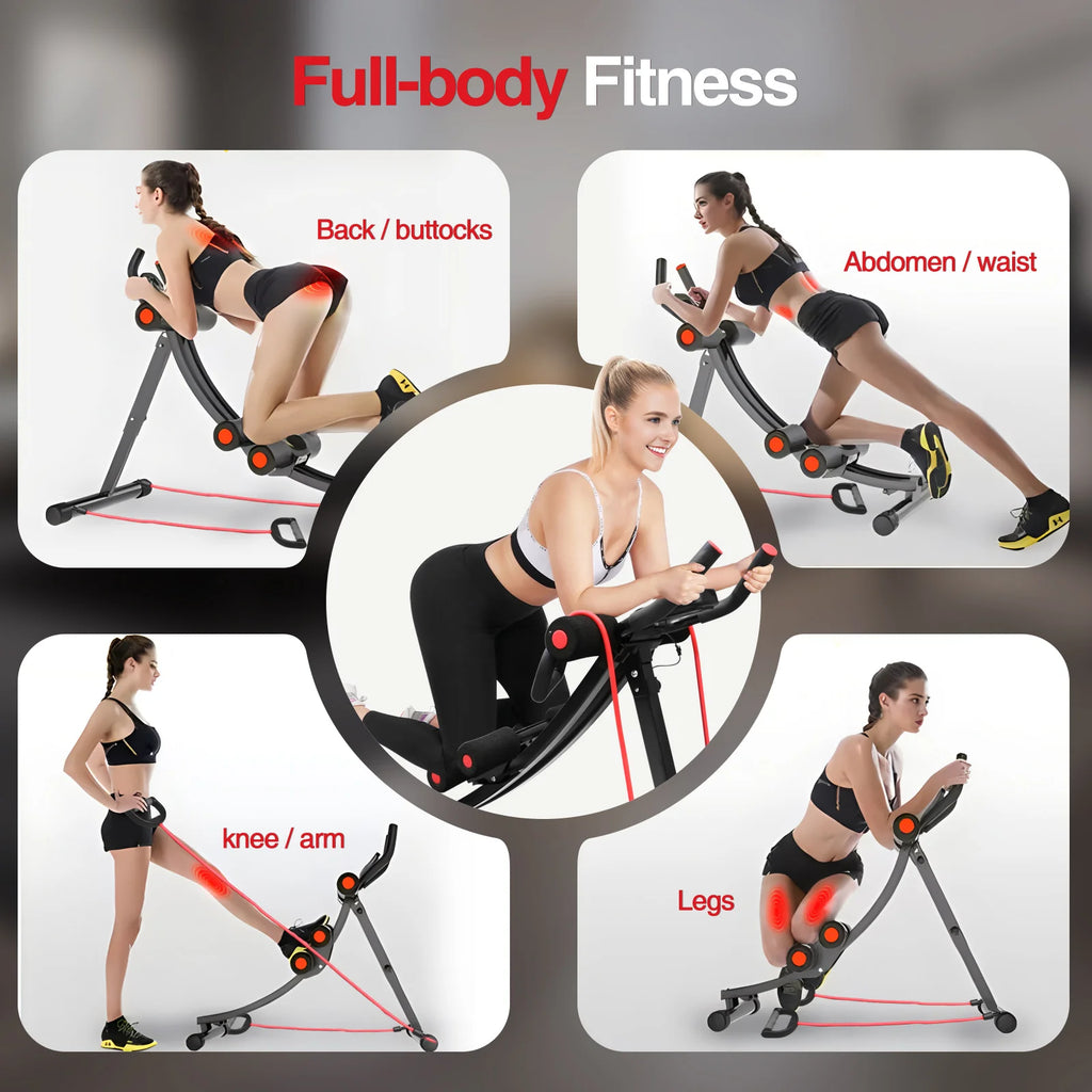Foldable  Ab Workout Equipment for Home Gym  & Abdominal Trainer Fitness