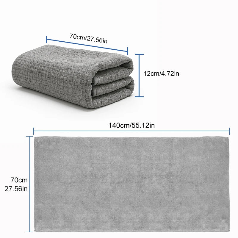 Bamboo Fiber Towels Sets Home Bath Towels Adults  Absorbent Luxury Bathroom Towels