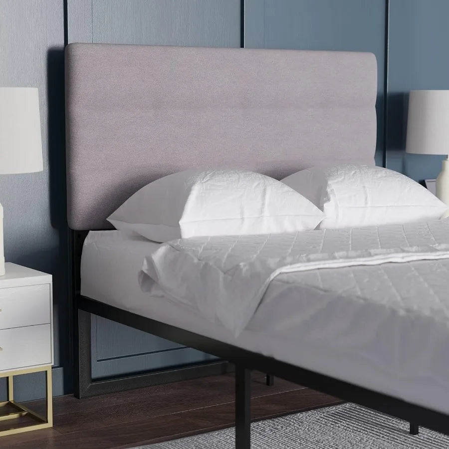 Full Headboard  for Modern Bedroom  Adjustable Height Feature Enhances Comfort