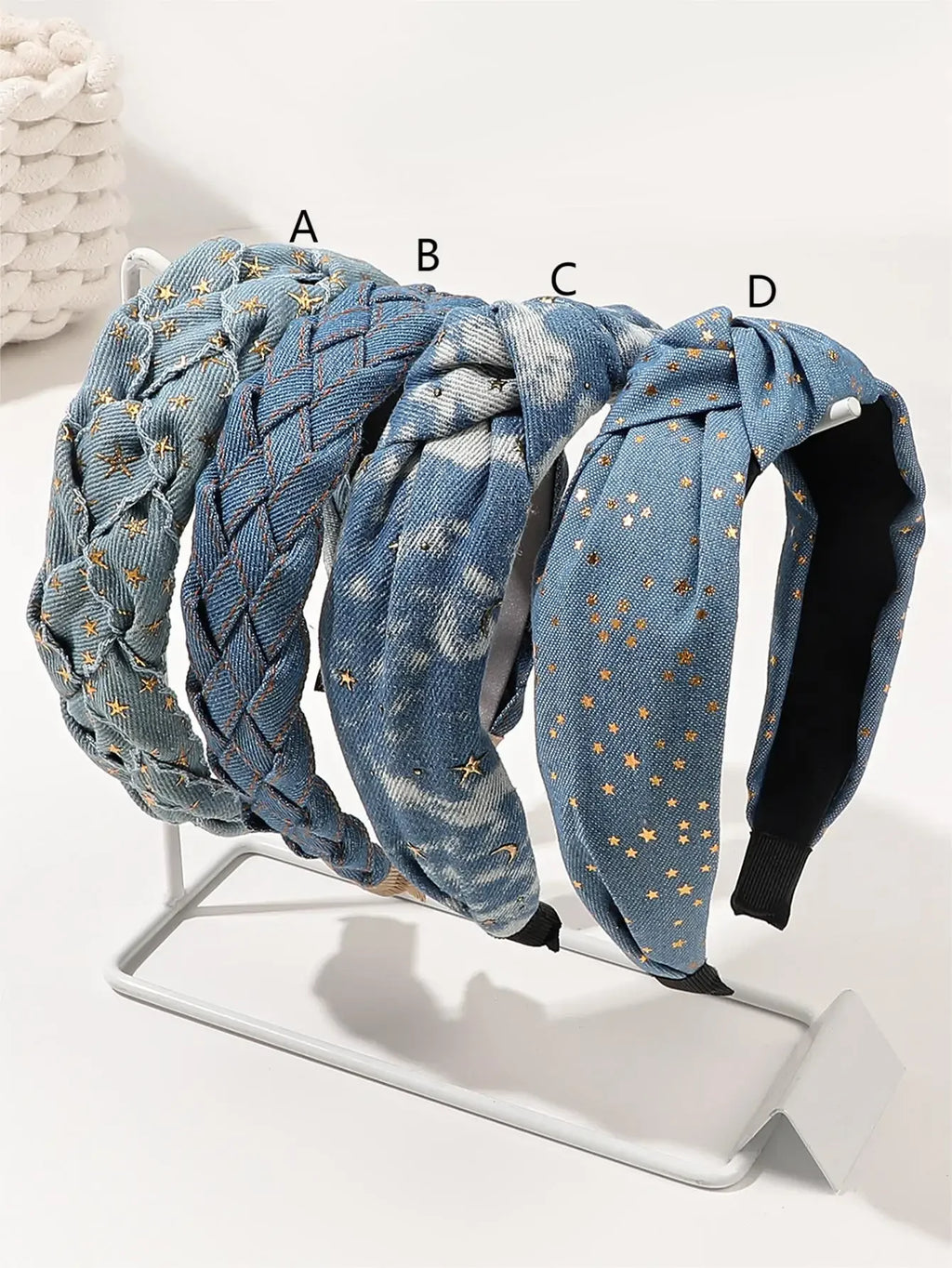 Cowboy Non Slip Headbands  for Women, for  Top Knot Hair Accessories
