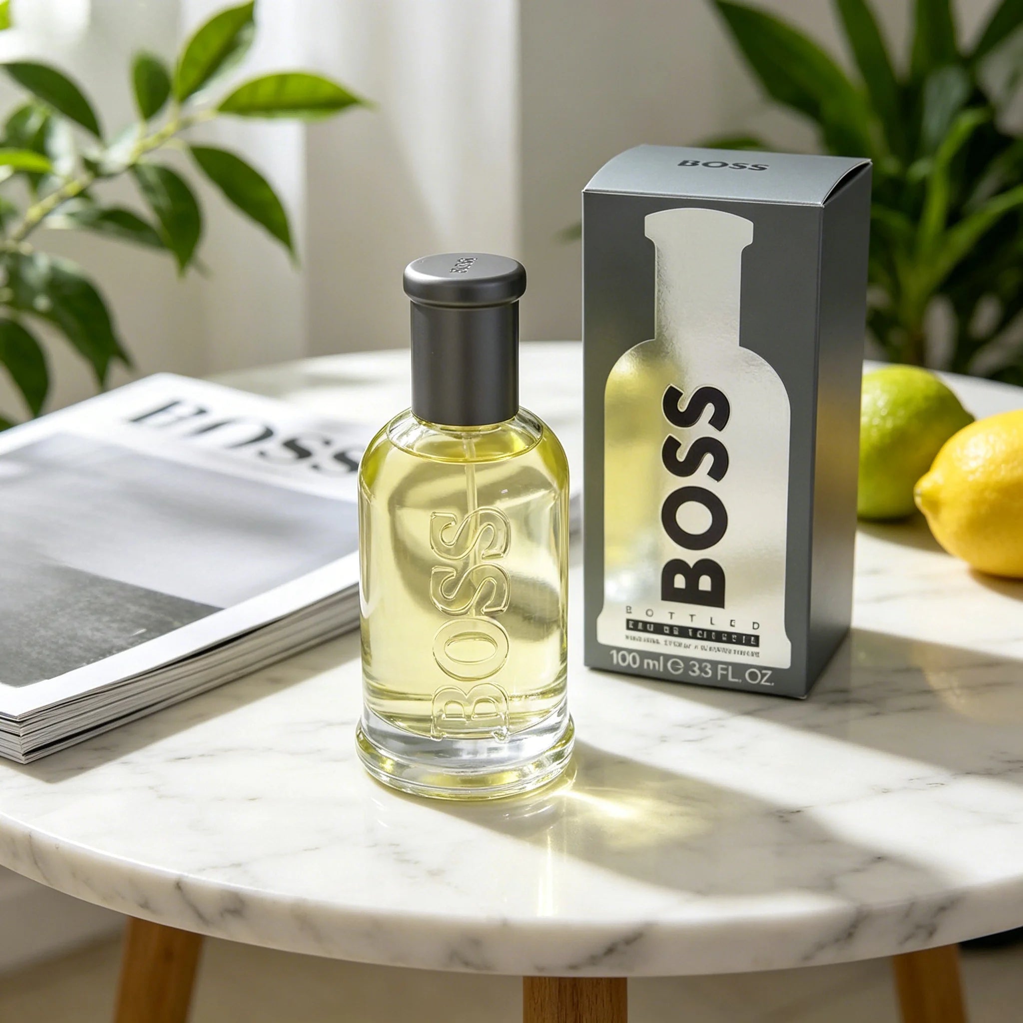 Woody Men's Cologne – With Notes of Apple, Cinnamon & Wood – Long Lasting Fragrance