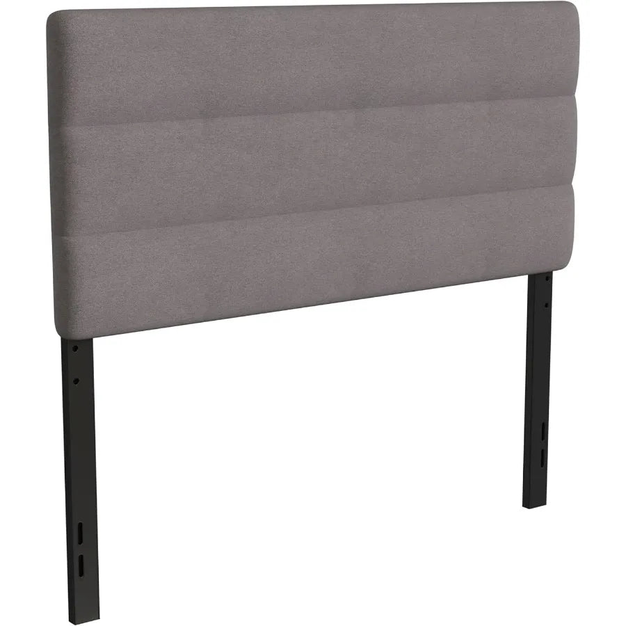 Full Headboard  for Modern Bedroom  Adjustable Height Feature Enhances Comfort