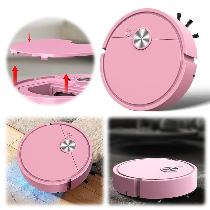 3 in 1 Sweeping Robot Strong  Vacuum  Machine  for Pet Hair Stubborn Dirt