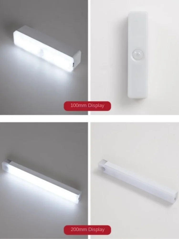 PIR Motion Sensor Portable Rechargeable Led Lamp Portable Indoor Lighting USB Lamps Lights