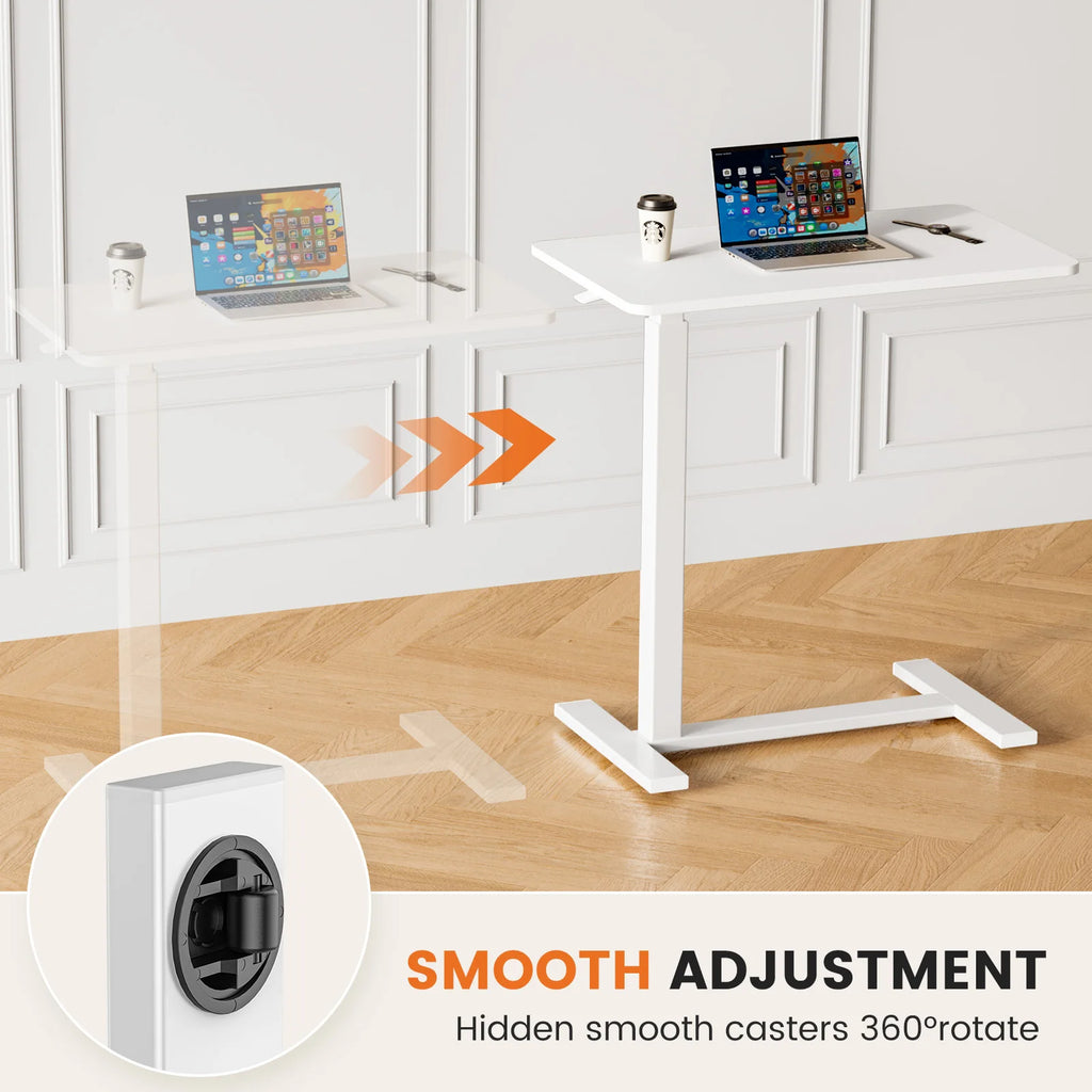 Bedside Sofa Table with  Adjustable Height Home Use Bed Table Laptop  For Bedroom