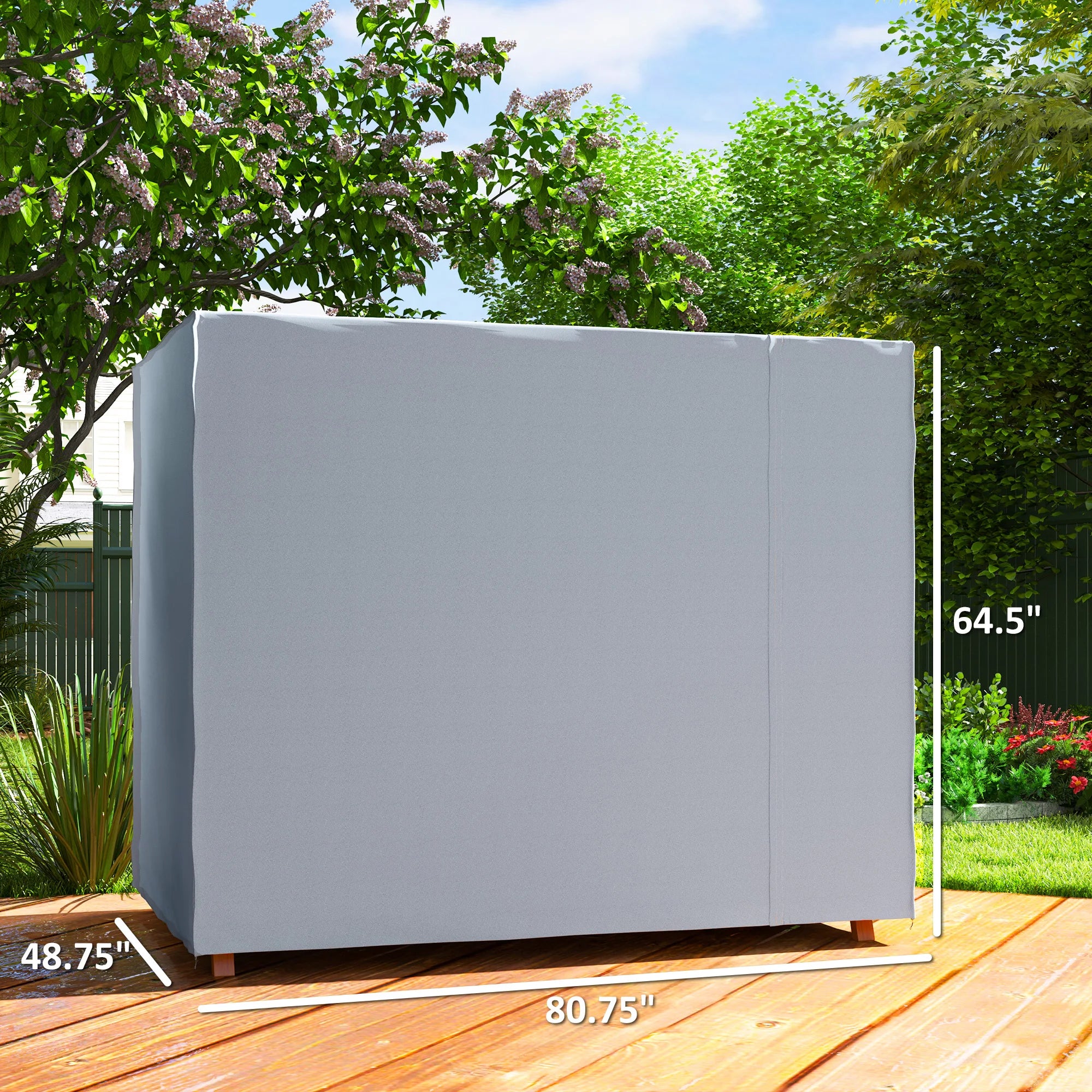 81" x 49" x 65" All Weather Garden Swing Chair Cover Waterproof Protector