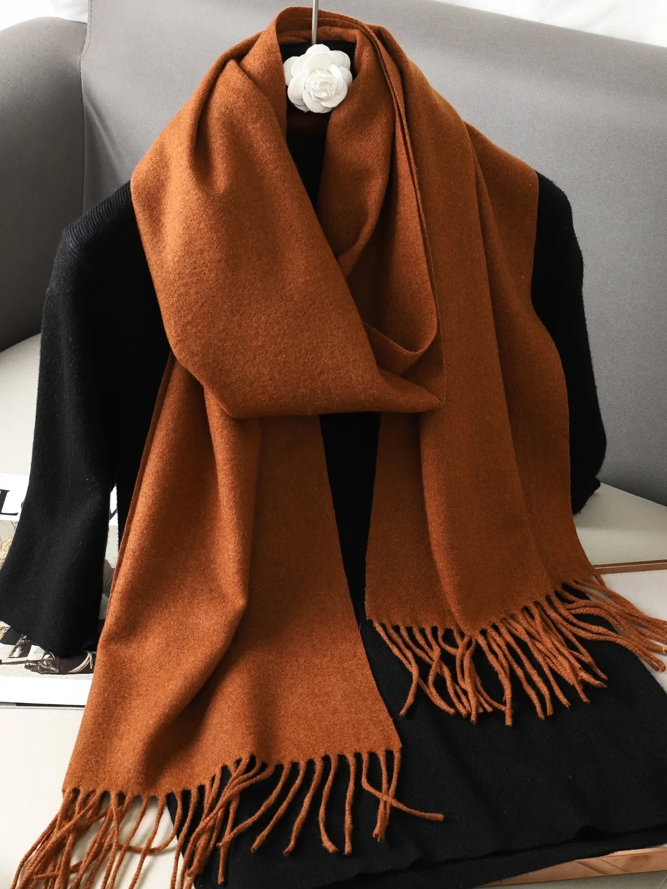 Women Winter Scarf  Cashmere Shawl  Lady Wrap